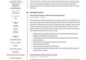 Senior Financial Analyst Salary Sample Resume Financial Analyst Resume & Writing Guide 17 Templates 2022 Senior Financial Analyst Salary Sample Resume Financial Analyst Resume & Writing Guide 17 Templates 2022