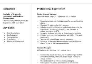 Senior National Account Manager Resume Samples Senior Account Manager Resume Examples In 2022 – Resumebuilder.com
