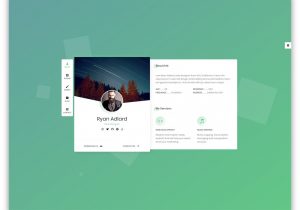 Simple Resume Template Bootstrap Free Download 27 Best HTML5 Resume Templates for Personal Portfolios 2021 – Colorlib