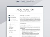 Simple Resume Template for Students Free Download Free Modern Resume Template for Word – Free Download – Career …