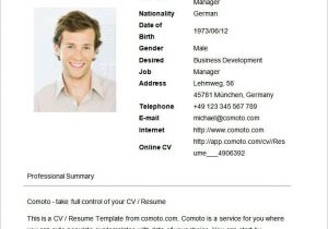 Simple Sample Of Resume for Job Application Resume Sample for Job Application Download