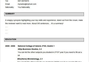 Simple Sample Resume format Free Download 70 Basic Resume Templates Pdf Doc Psd