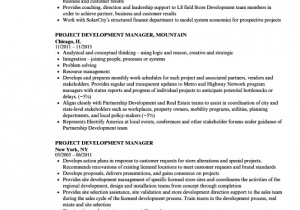 Software Development Project Manager Resume Sample software Development Project Manager Resume Resume Sample