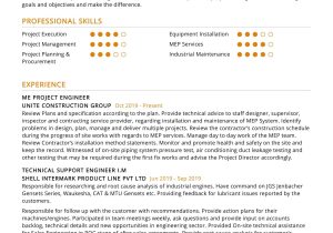 Software Engineer Home Depot Resume Sample Mechanical Engineer Resume Example 2022 Writing Tips – Resumekraft