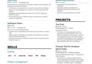 Software Engineer Resume Sample Entry Level top Entry Level software Engineer Resume Examples