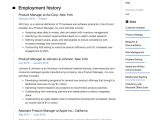 Software Product Development Manager Resume Sample Product Manager Resume & Guide   12 Samples Pdf 2020