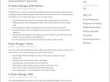 Software Project Manager Resume Samples Jobherojobhero Quality Management Program Manager Resume – Resume Example Gallery