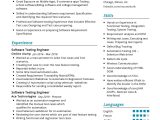 Software Testing Resume Samples for 4 Years Experience software Testing Resume Sample 2021 Writing Guide & Tips …