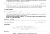 Special Education Department Chair Resume Sample Faculty Resume Example Resume Professional Writers