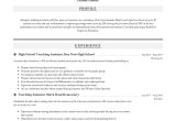 Special Education Teaching assistant Resume Sample Teaching assistant Resume & Writing Guide  12 Templates Pdf