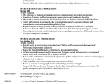 Speech Language Pathologist Slp Resume Sample Resume Templates Speech Language Pathologist Slp Resume