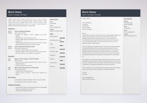 Speech Pathology Resume Cover Letter Sample Speech Language Pathologist (slp) Cover Letter Samples