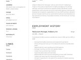 Sports Bar Kitchen Manager Resume Sample Restaurant Manager Resume & Writing Guide  12 Examples 2020