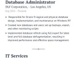 Sql Server Database Administrator Sample Resume Database Administrator Resume Example with Content Sample Craftmycv
