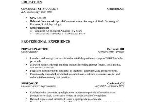 Stay at Home Mom Going Back to Work Resume Sample A Stay at Home Mom Resume Sample for Parents with Only A
