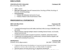 Stay at Home Parent Resume Sample How to Write A Stay at Home Mom Resume