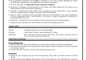 System Administrator Sample Resume 3 Years Experience Network Engineer Resume 3 Years Experience