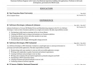 System Administrator Sample Resume 3 Years Experience Sample Resume for software Engineer with 3 Years