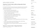 Teacher Resume Samples for New Teachers Teacher Resume & Writing Guide 12 Samples Pdf