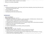Technical Worker at the Farm Resume Sample Dairy Farm Worker Resume Sample 2022 Writing Tips – Resumekraft