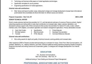 Technical Writing Resume Samples for Freshers Technical Writer Resume Example – Distinctive Career Services