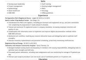 Telemetry Nurse Resume Samples Tips and Templatesonline Resume Builders Nursing Resume: Guide with Examples & Templates