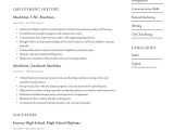 Tool and Die Machinist Resume Sample Machinist Resume Examples & Writing Tips 2022 (free Guide)