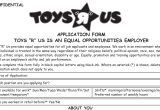 Toys R Us Resume Sample In Nj toys R Us Job Application – Printable Employment Pdf forms