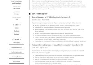 Travel Agency General Manager Sample Resume General Manager Resume & Writing Guide 12 Examples Pdf 2022