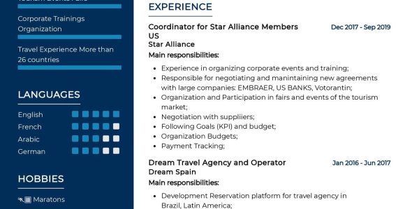 Travel Agency General Manager Sample Resume Travel Agent Resume Template 2022 Writing Tips – Resumekraft