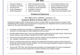 Volunteer Substance Abuse On Resume Sample Emt Resume Sample Monster.com