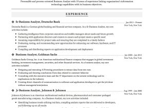 Vp Of Business Operations and Analytics Resume Sample Business Analyst Resume Examples & Writing Guide 2022