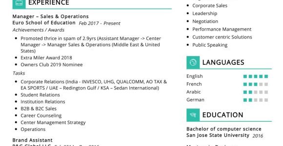 Vp Operations and Sales Resume Sample Sales Operations Resume Sample 2022 Writing Tips – Resumekraft