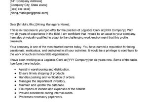 Warehouse Manager Resume Cover Letter Samples assistant Warehouse Manager Cover Letter Examples – Qwikresume