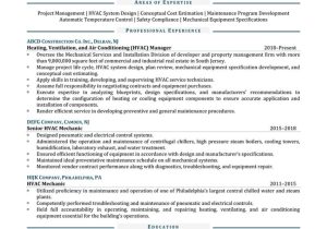 Water Well Office Supervisor Resume Sample Hvac Manager Resume Examples Best Resume Samples