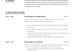 Web Designer Resume Sample In India 19 Free Web Designer Resume Examples & Guide Pdf 2020