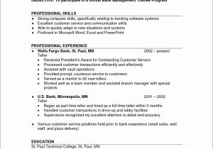 Wells Fargo Customer Service Resume Sample Objective for A Resume Examples Good Resume Examples, Resume …