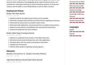 Wells Fargo Personal Banker Resume Sample Banker Resume Examples & Writing Tips 2022 (free Guide) Â· Resume.io
