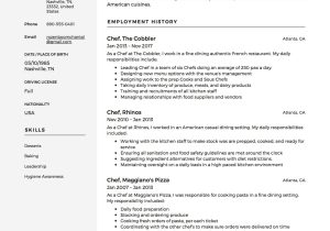 Wendy S Shift Manager Resume Sample Chef Resume & Writing Guide 12 Free Templates Pdf 2022
