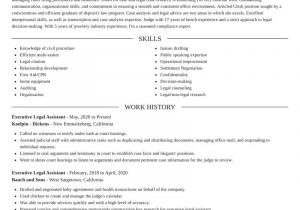 Workers Compensation Legal assistant Resume Sample Executive Legal assistant Resume tool & Ideas Rocket Resume